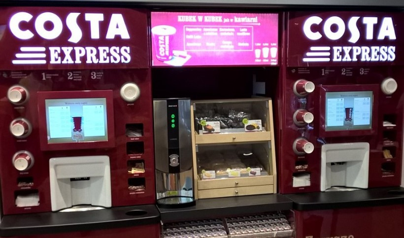 Costa Express na stacji MOP Brwinów Północ - LOTOS