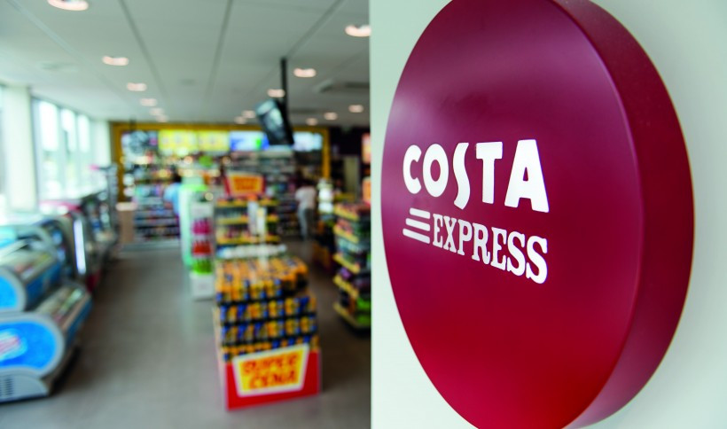 Costa Express na stacji MOP Brwinów Północ - LOTOS