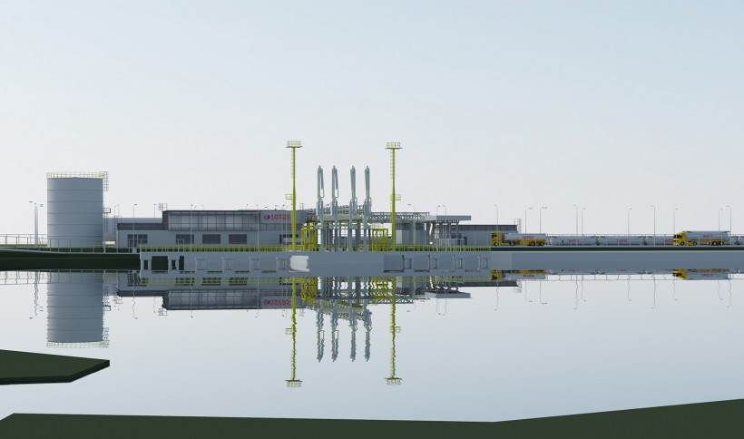 Terminal LNG małej skali w Gdańsku - wizualizacja3