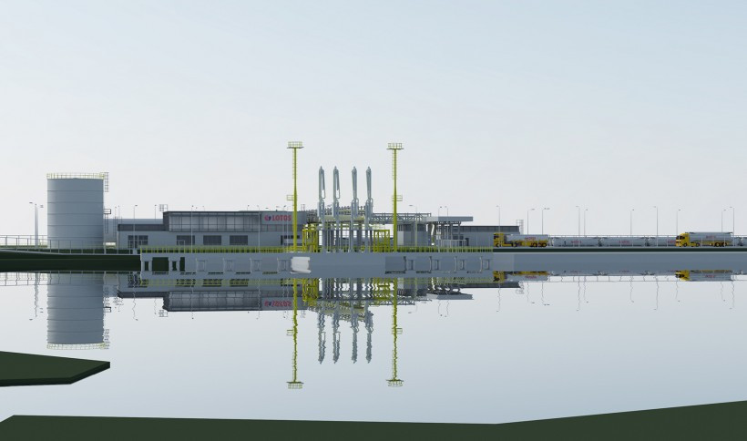 The small-scale LNG terminal in Gdańsk - visualizations3