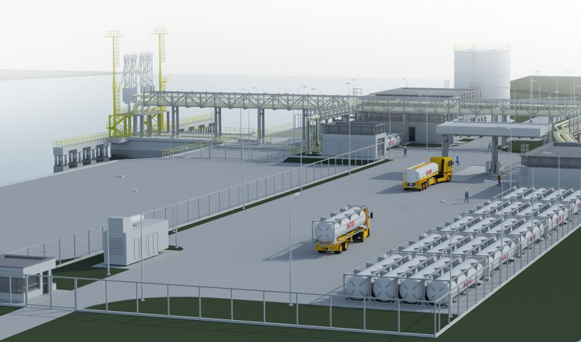 Terminal LNG małej skali w Gdańsku - wizualizacja4